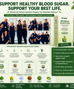 NEYEROS® 6-in-1 Herbal Metabolic Balance Inhalation Stick