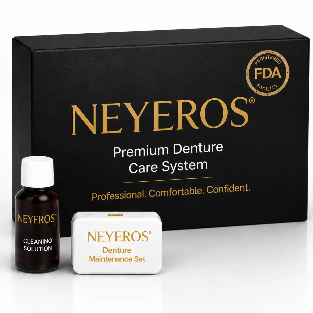 NEYEROS® Advanced FunctionalDentures - Get Your Smile BackWith A Secure & Comfortable Fit
