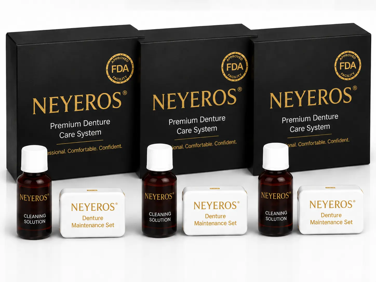 NEYEROS® Advanced FunctionalDentures - Get Your Smile BackWith A Secure & Comfortable Fit