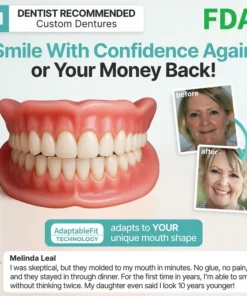 NEYEROS® Advanced FunctionalDentures - Get Your Smile BackWith A Secure & Comfortable Fit