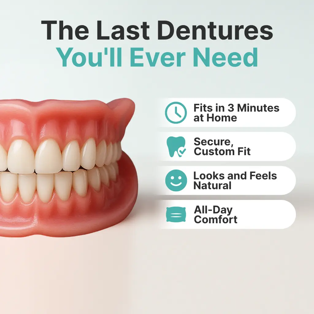 NEYEROS® Advanced FunctionalDentures - Get Your Smile BackWith A Secure & Comfortable Fit