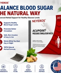 NEYEROS® | Blood Sugar Support Foot Patches – Natural Overnight Acupoint Wellness Patches