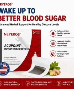 NEYEROS® | Blood Sugar Support Foot Patches – Natural Overnight Acupoint Wellness Patches