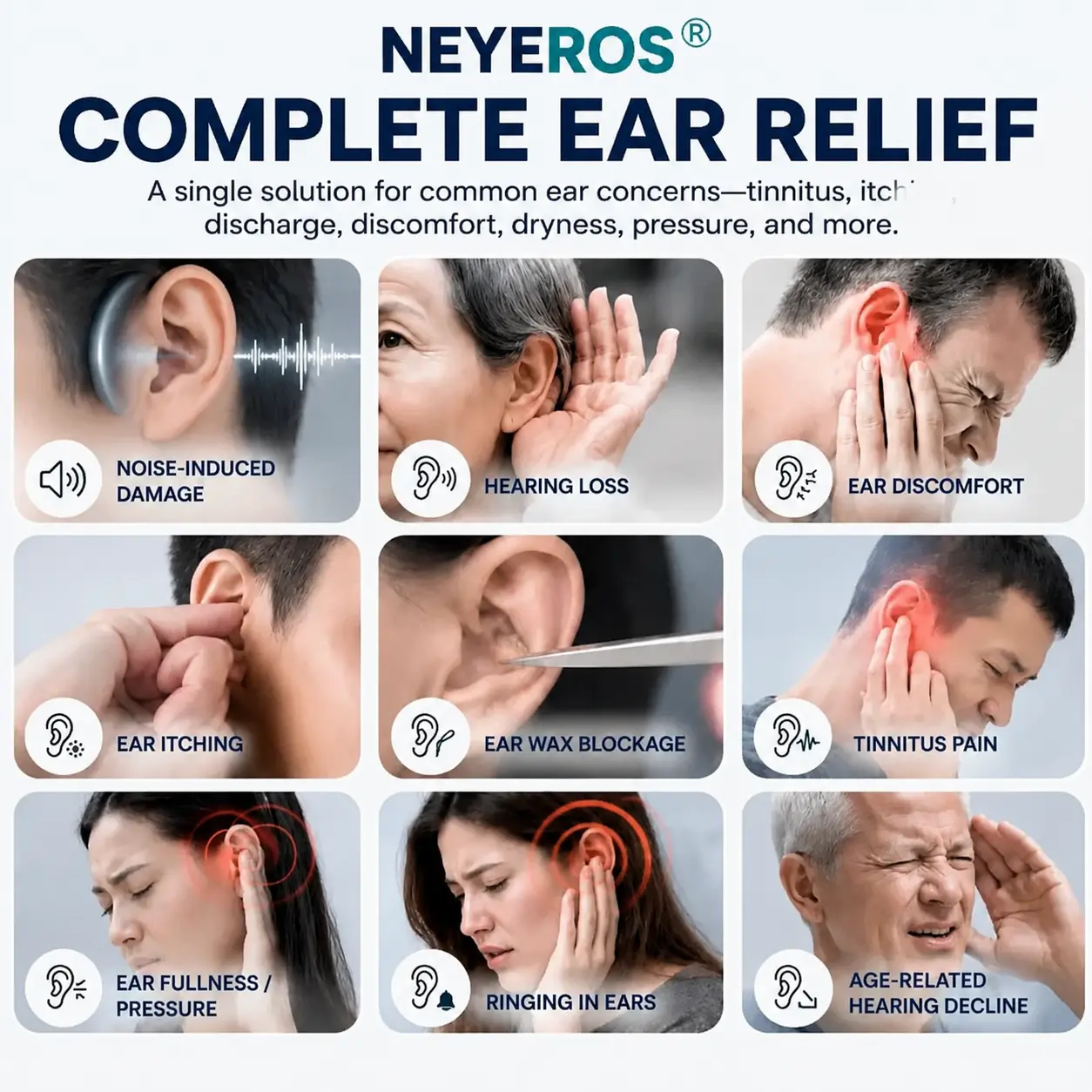 NEYEROS® HEARING REPAIR MICRONEEDLE PATCHES