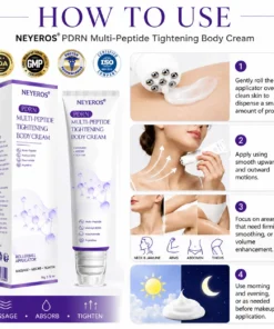 𝑵𝒆𝒚𝒆𝒓𝒐𝒔® PDRN Multi-Peptide Massaging Body Roller Cream