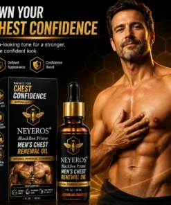 NEYEROS® BlackBee Prime Men's Chest Renewal Oil