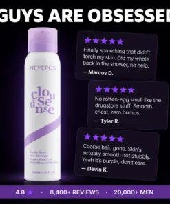 NEYEROS Men Premium Hair Removal Spray